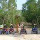 Exciting off-road ATV ride adventure available through Bintan Taxi Centre.